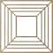 Ekena Millwork Raven Wood Fretwork Pierced Ceiling Medallion, Hickory, 26"OD x 9 1/2"ID x 3/8"T CMWP26X26X0375RAHI - alternate 4